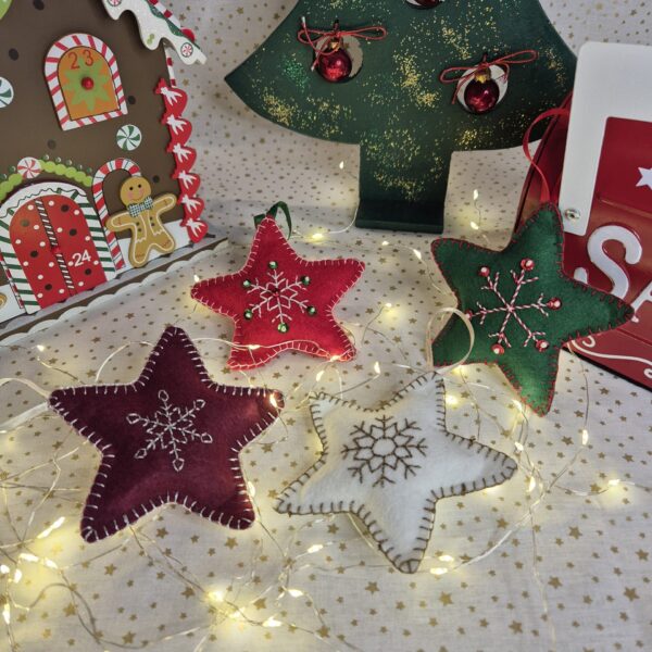 Collection étoiles de noël