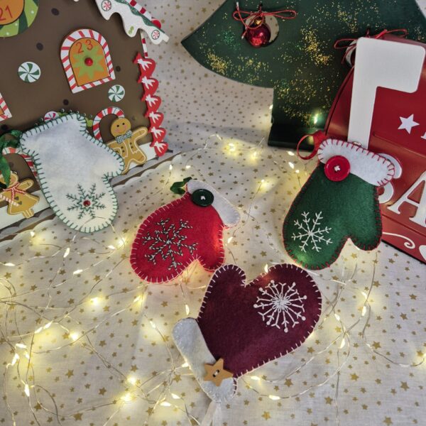 Collection moufles de noël