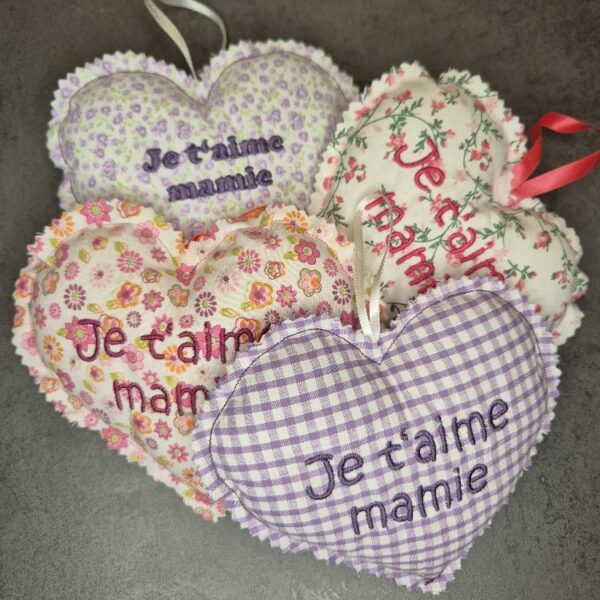 Coeurs je t'aime mamie