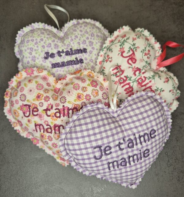Coeurs je t'aime mamie