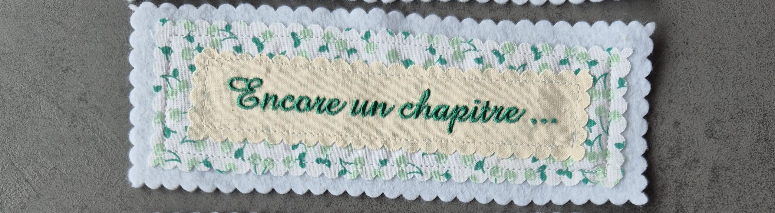 Cerise verte Encore un chapitre