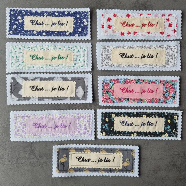 Chut je lis feutrine 1